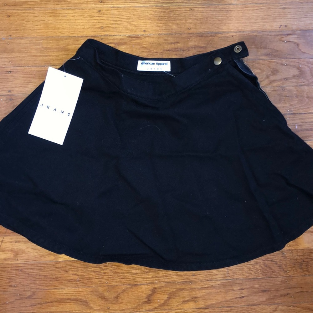 American Apparel Jeans skirt size XS